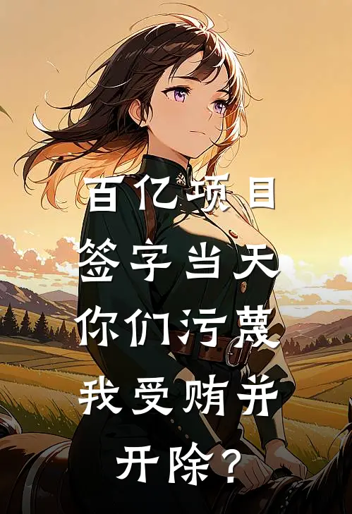 百亿项目签字当天，你们污蔑我受贿并开除？