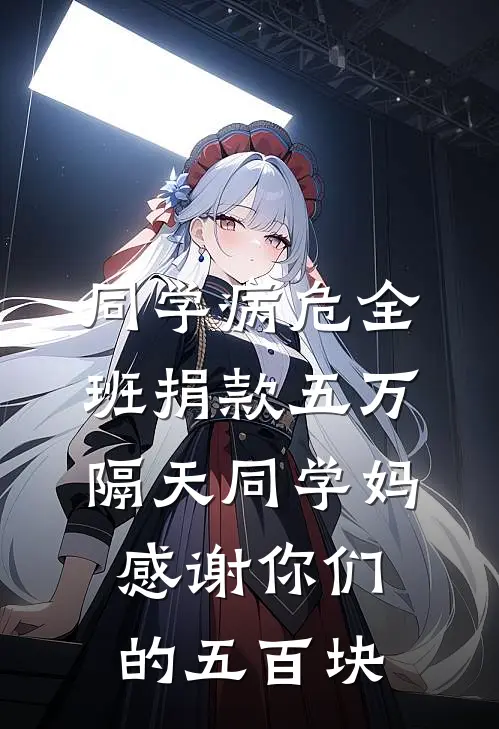 同学病危全班捐款五万，隔天同学妈：感谢你们的五百块