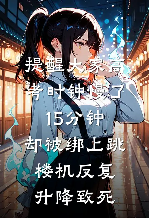 提醒大家高考时钟慢了15分钟,却被绑上跳楼机反复升降致死