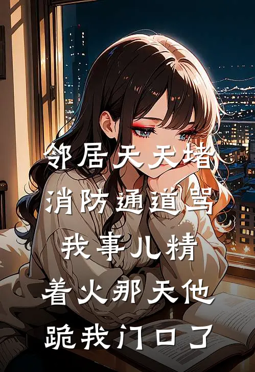 邻居天天堵消防通道骂我事儿精,着火那天他跪我门口了