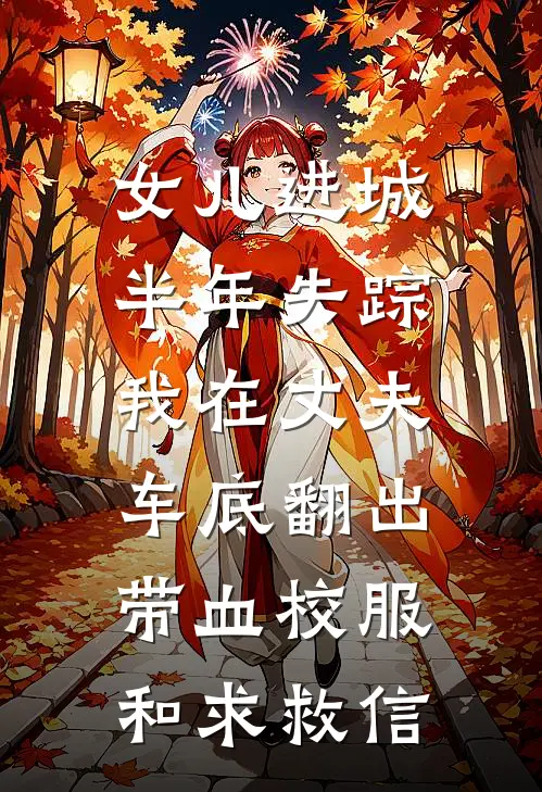 女儿进城半年失踪,我在丈夫车底翻出带血校服和求救信
