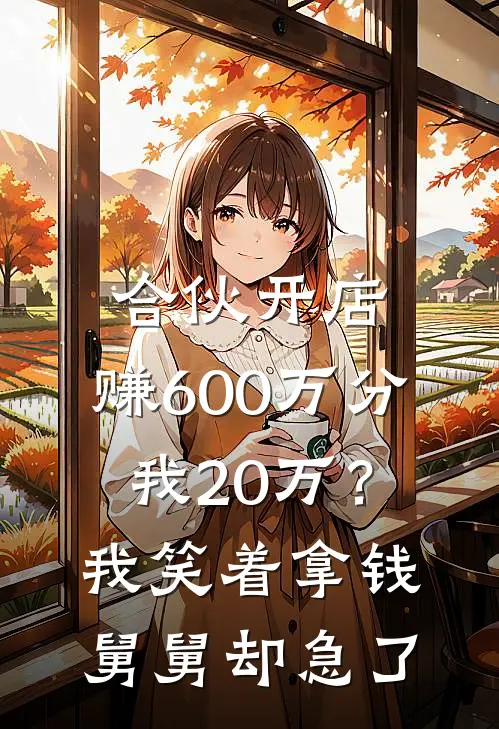 合伙开店,赚600万分我20万?我笑着拿钱,舅舅却急了