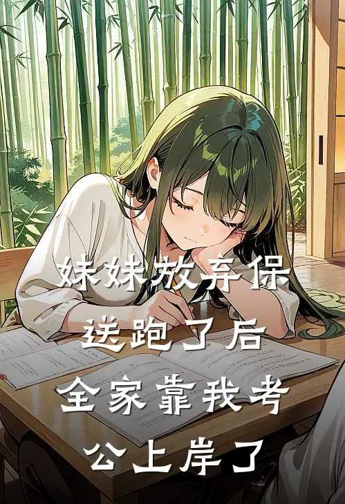 妹妹放弃保送跑了后,全家靠我考公上岸了