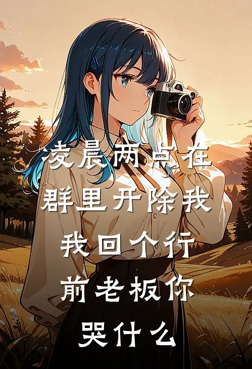 凌晨两点在群里开除我，我回个行，前老板你哭什么