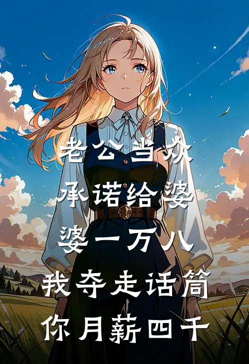 老公当众承诺给婆婆一万八,我夺走话筒:你月薪四千