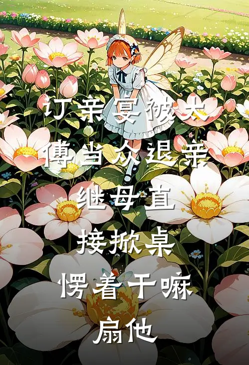订亲宴被太傅当众退亲,继母直接掀桌:愣着干嘛,扇他