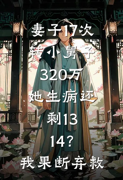 妻子17次转小舅子320万，她生病还剩13.14？我果断弃救