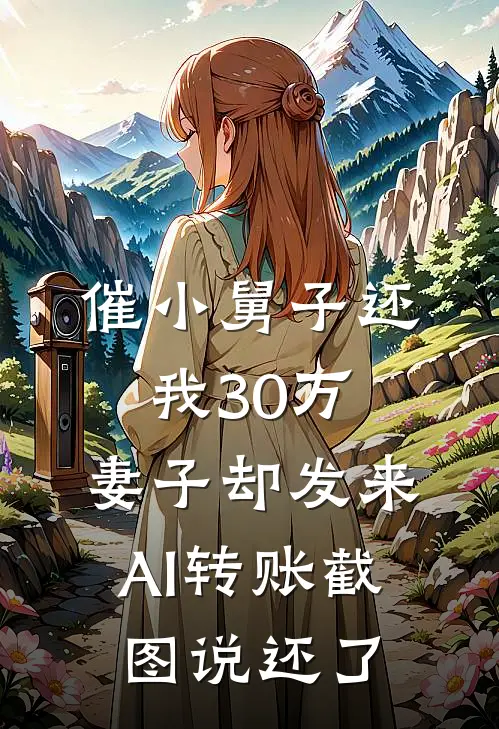 催小舅子还我30万,妻子却发来AI转账截图说还了