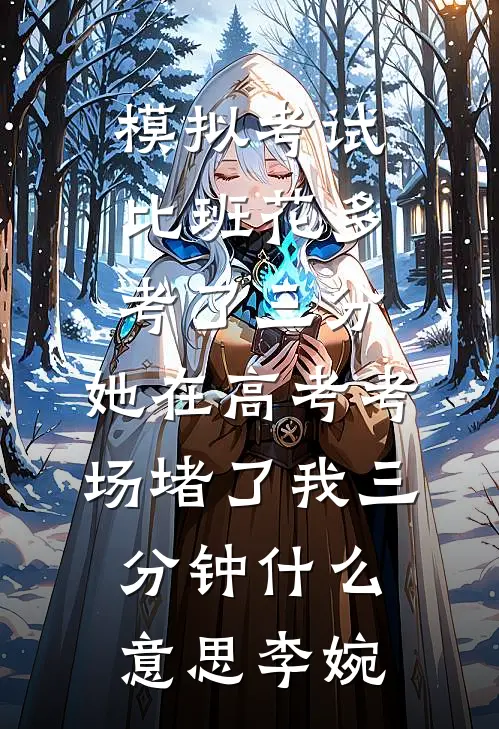 模拟考试比班花多考了三分，她在高考考场堵了我三分钟什么意思李婉
