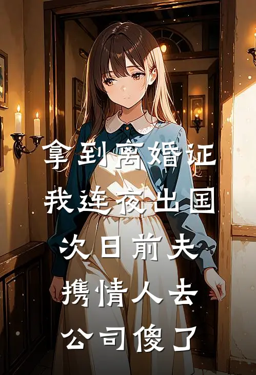 拿到离婚证我连夜出国,次日前夫携情人去公司傻了