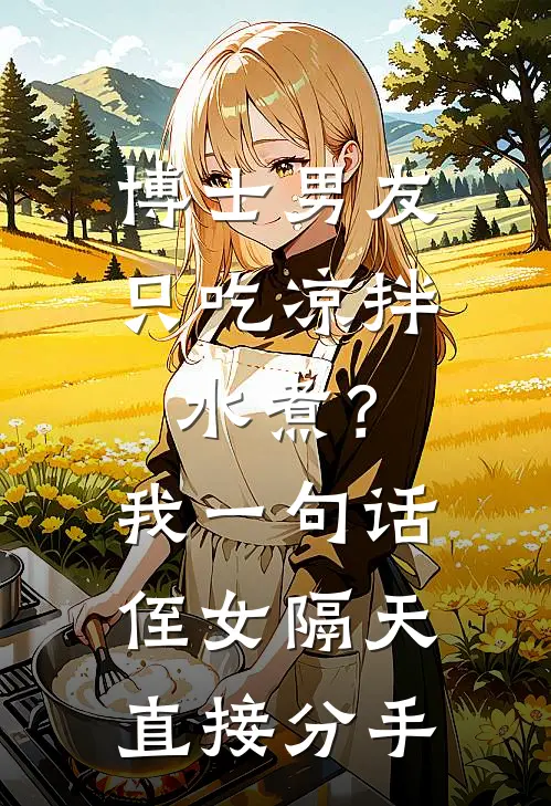 博士男友只吃凉拌水煮？我一句话，侄女隔天直接分手