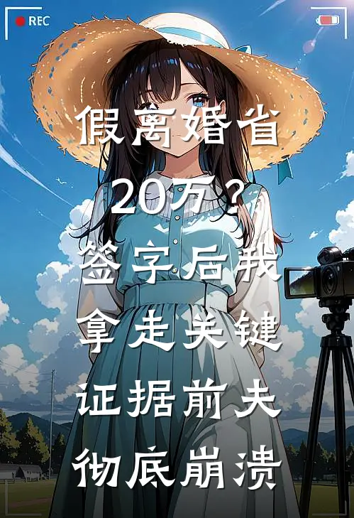 假离婚省20万?签字后我拿走关键证据,前夫彻底崩溃