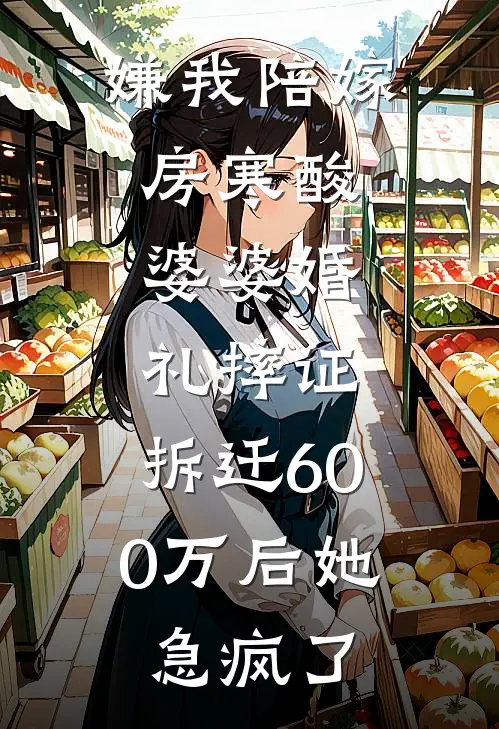嫌我陪嫁房寒酸,婆婆婚礼摔证,拆迁600万后她急疯了