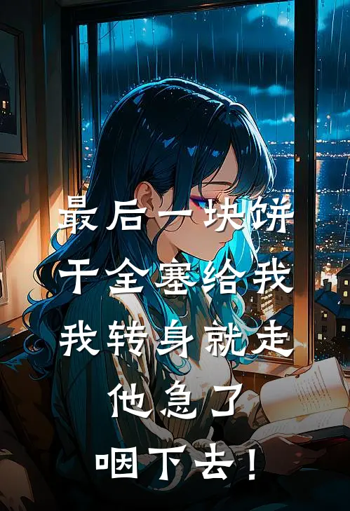 最后一块饼干全塞给我，我转身就走，他急了：咽下去！