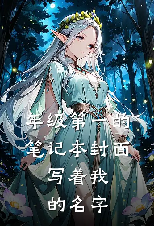 年级第一的笔记本封面,写着我的名字