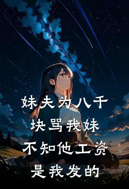妹夫为八千块骂我妹,不知他工资是我发的