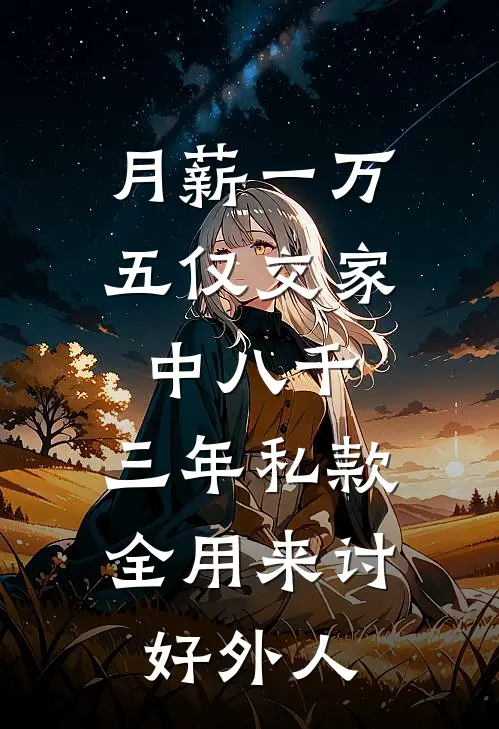 月薪一万五仅交家中八千,三年私款全用来讨好外人