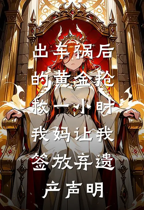 出车祸后的黄金抢救一小时,我妈让我签放弃遗产声明
