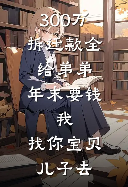 300万拆迁款全给弟弟，年末要钱，我：找你宝贝儿子去
