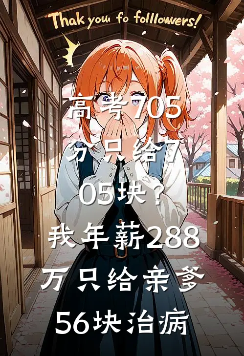 高考705分只给705块?我年薪288万,只给亲爹56块治病