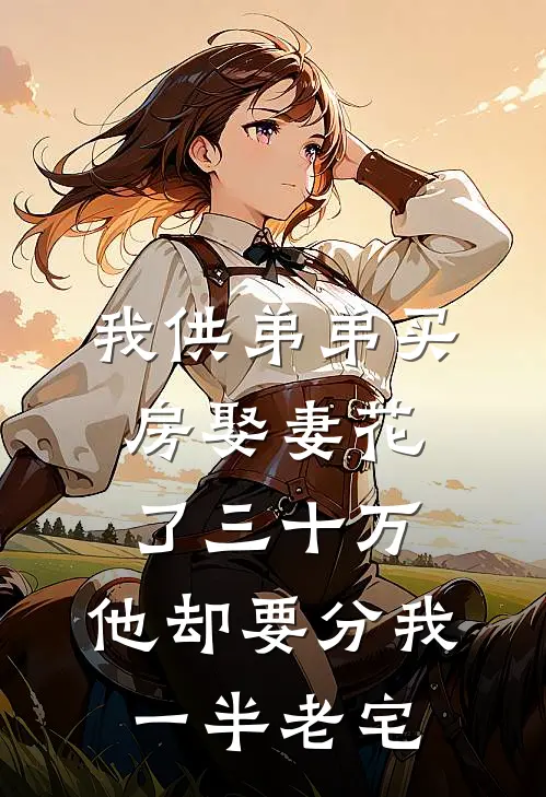 我供弟弟买房娶妻花了三十万,他却要分我一半老宅