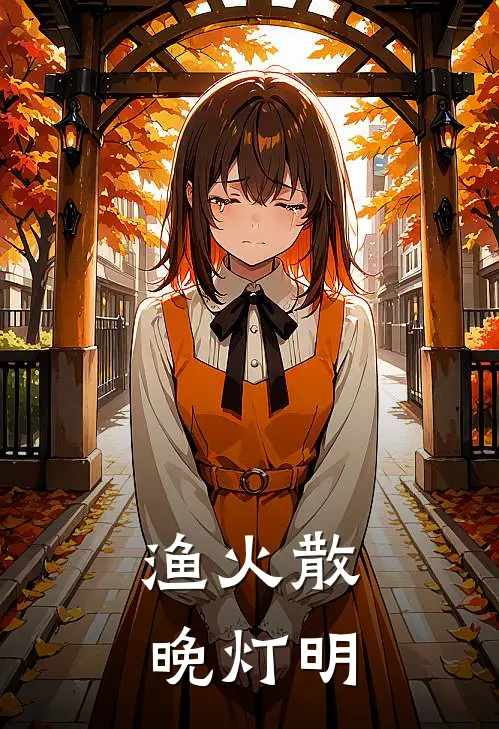 渔火散，晚灯明