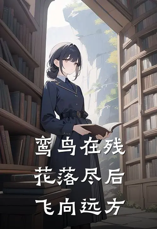 鸾鸟在残花落尽后飞向远方