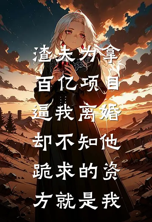 渣夫为拿百亿项目逼我离婚，却不知他跪求的资方就是我
