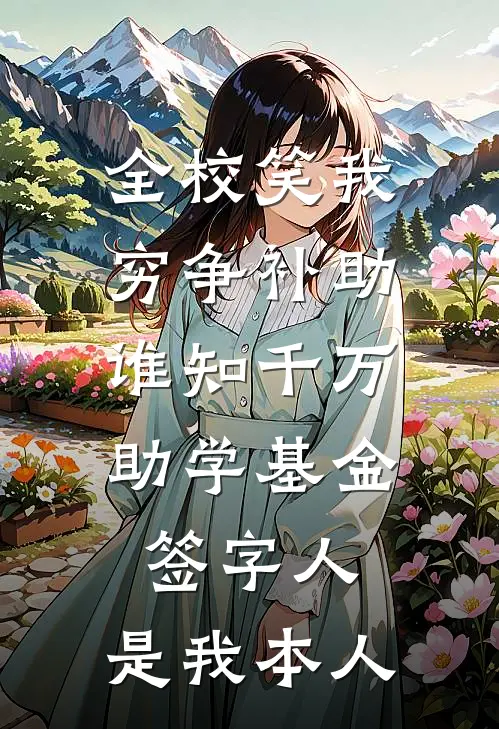 全校笑我穷争补助,谁知千万助学基金签字人,是我本人
