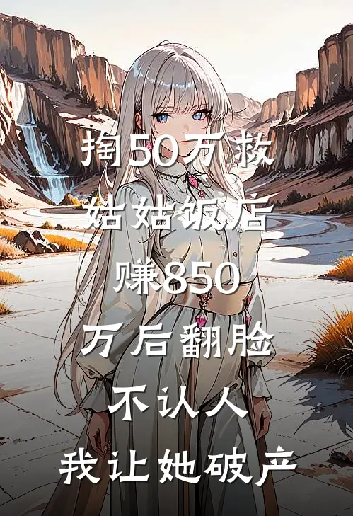 掏50万救姑姑饭店,赚850万后翻脸不认人,我让她破产
