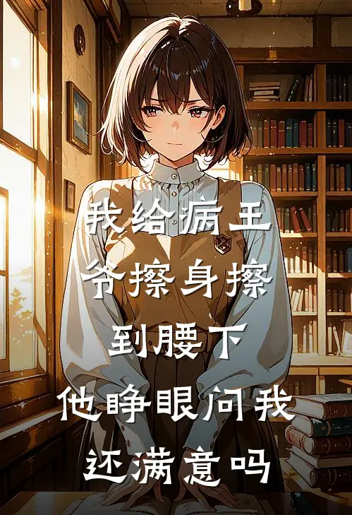 我给病王爷擦身擦到腰下，他睁眼问我还满意吗