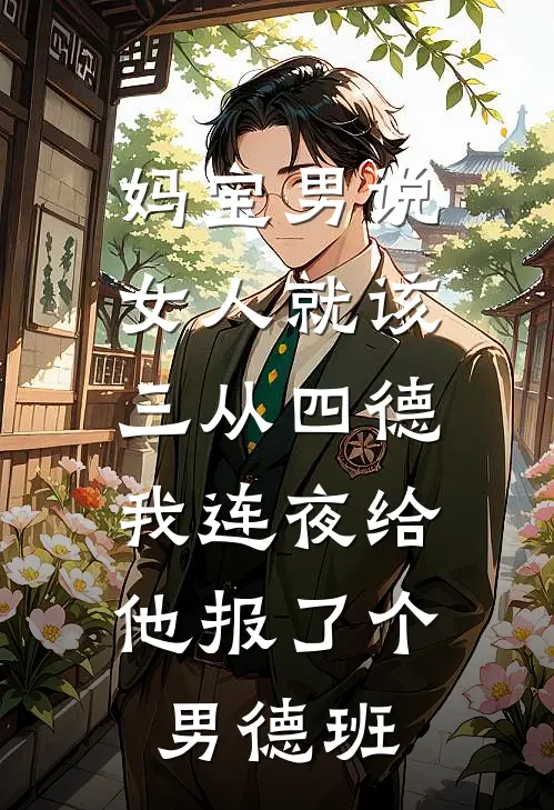 妈宝男说女人就该三从四德,我连夜给他报了个男德班
