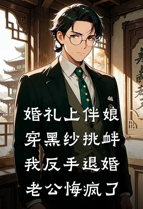 婚礼上伴娘穿黑纱挑衅,我反手退婚,老公悔疯了