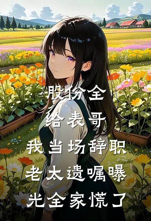股份全给表哥,我当场辞职,老太遗嘱曝光全家慌了