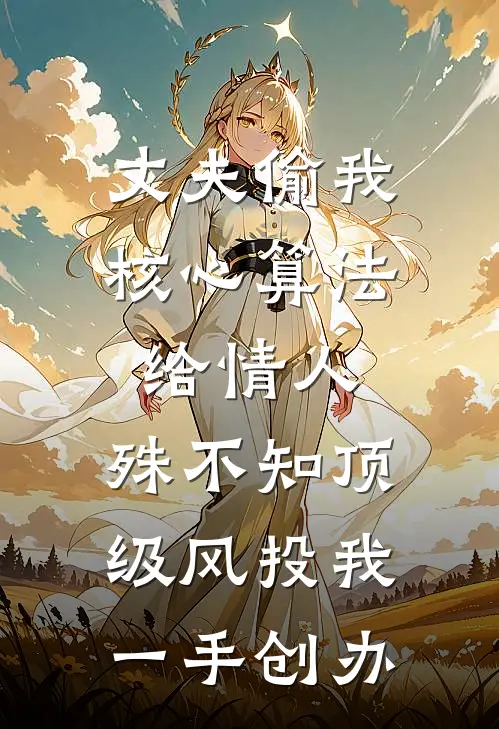 丈夫偷我核心算法给情人,殊不知顶级风投我一手创办