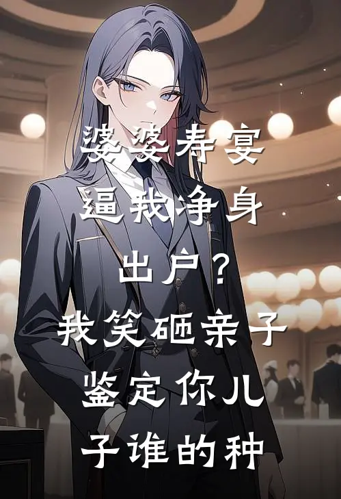 婆婆寿宴逼我净身出户？我笑砸亲子鉴定：你儿子谁的种