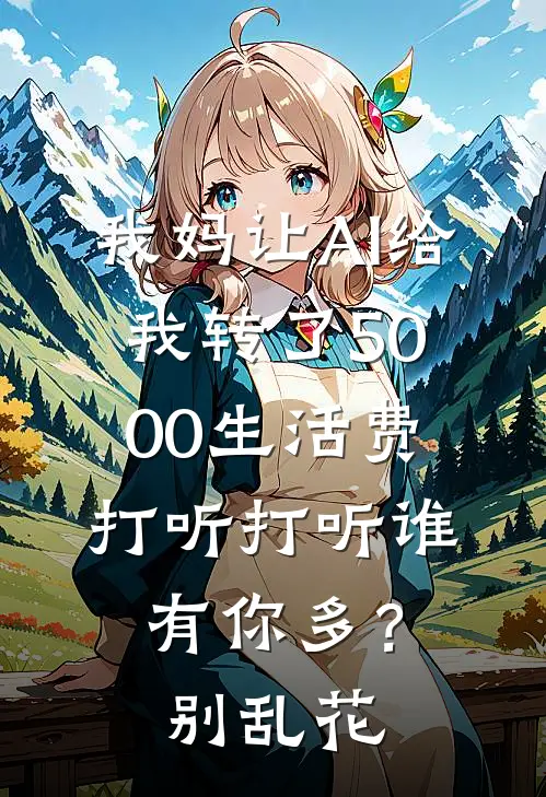 我妈让AI给我转了5000生活费：打听打听谁有你多？别乱花