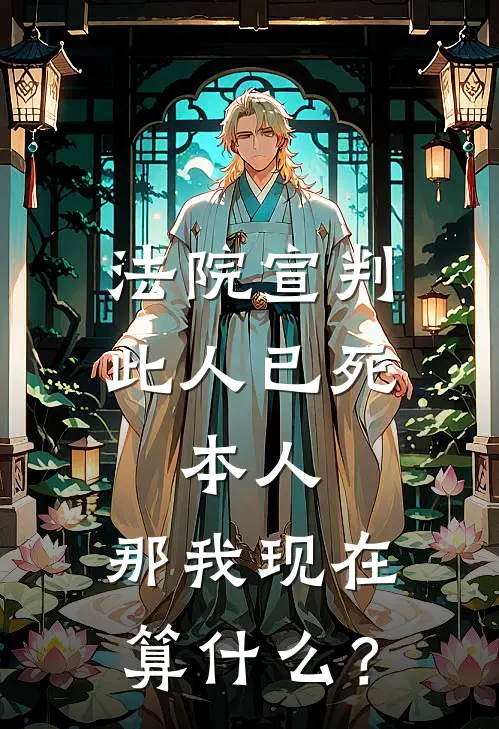 法院宣判：此人已死。本人：那我现在算什么？