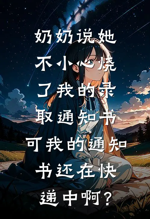 奶奶说她不小心烧了我的录取通知书,可我的通知书还在快递中啊?