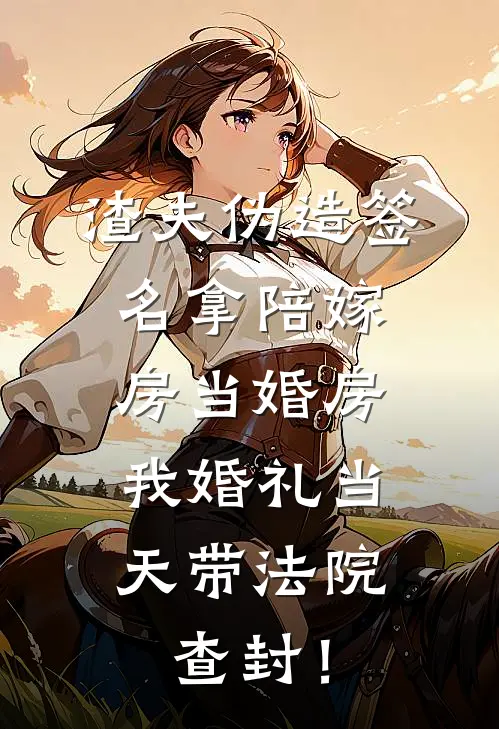 渣夫伪造签名拿陪嫁房当婚房，我婚礼当天带法院查封！