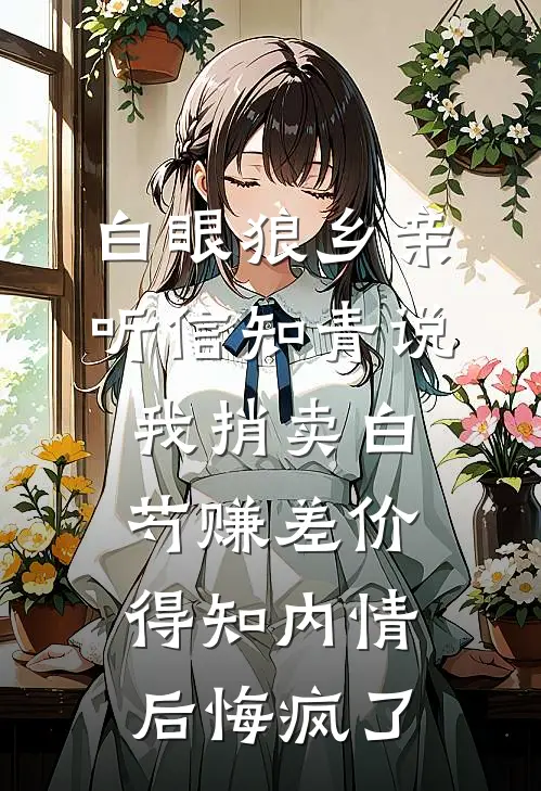 白眼狼乡亲听信知青说我捎卖白芍赚差价,得知内情后悔疯了