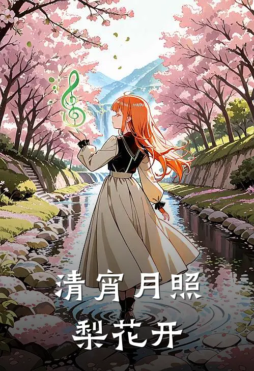 清宵月照梨花开