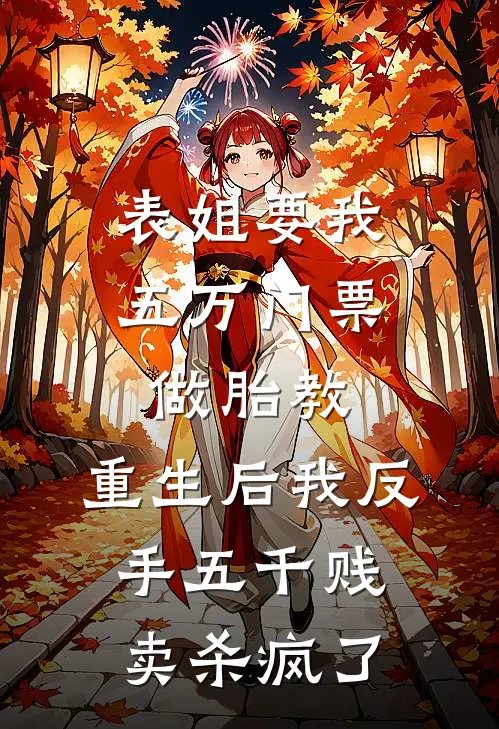 表姐要我五万门票做胎教，重生后我反手五千贱卖杀疯了