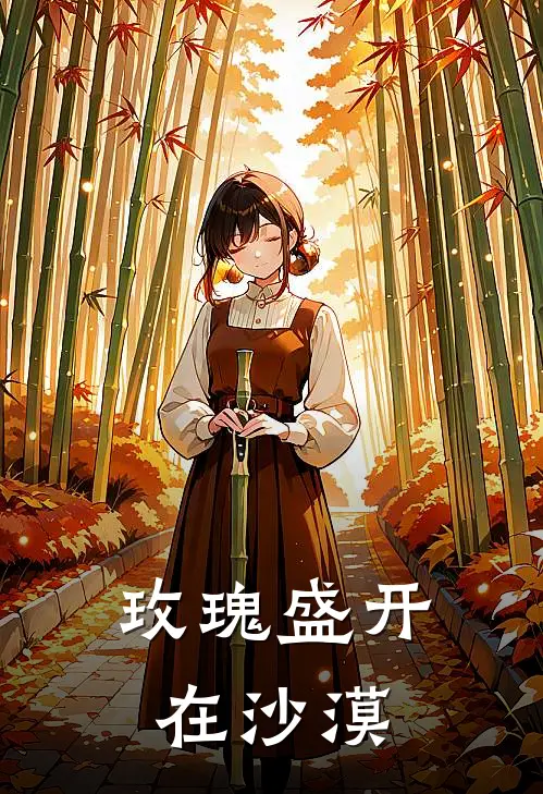 玫瑰盛开在沙漠