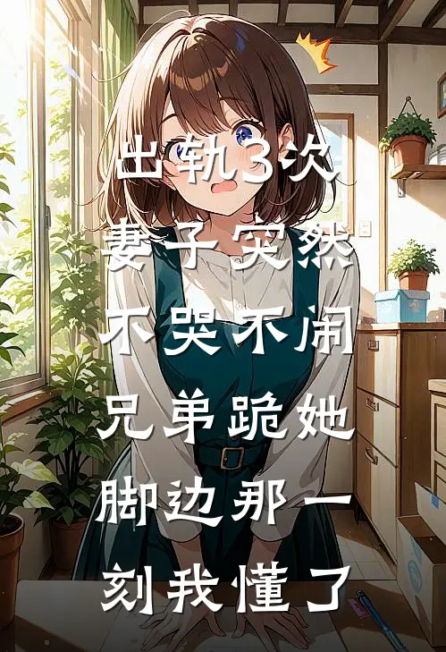 出轨3次妻子突然不哭不闹，兄弟跪她脚边那一刻我懂了