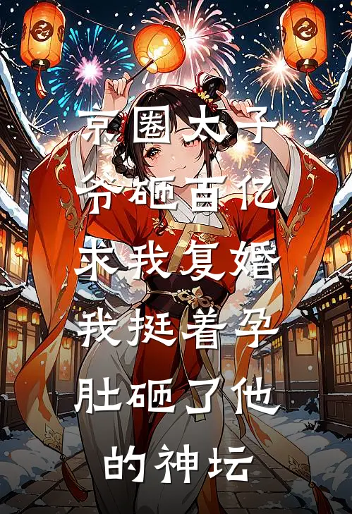 京圈太子爷砸百亿求我复婚，我挺着孕肚砸了他的神坛