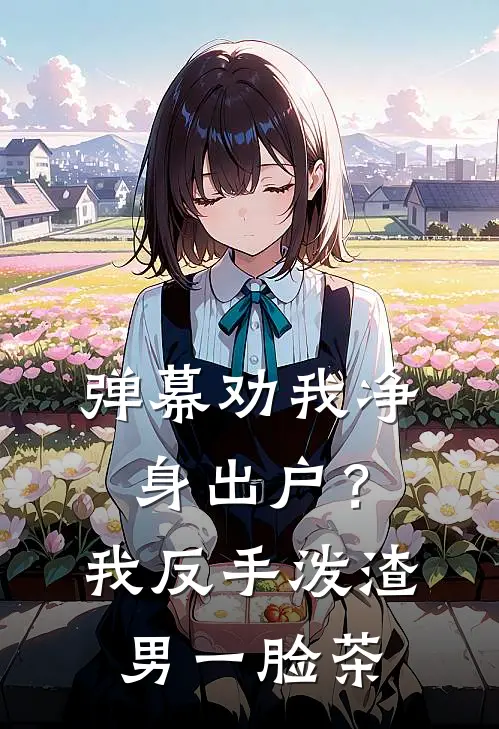 弹幕劝我净身出户?我反手泼渣男一脸茶
