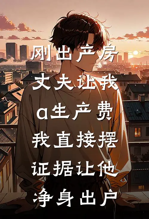 刚出产房丈夫让我a生产费,我直接摆证据让他净身出户