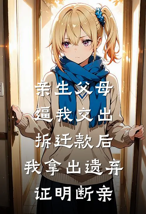 亲生父母逼我交出拆迁款后,我拿出遗弃证明断亲