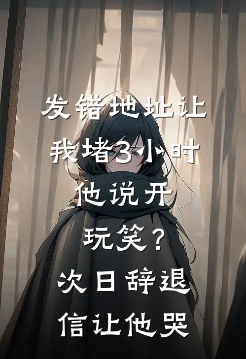 发错地址让我堵3小时，他说开玩笑？次日辞退信让他哭
